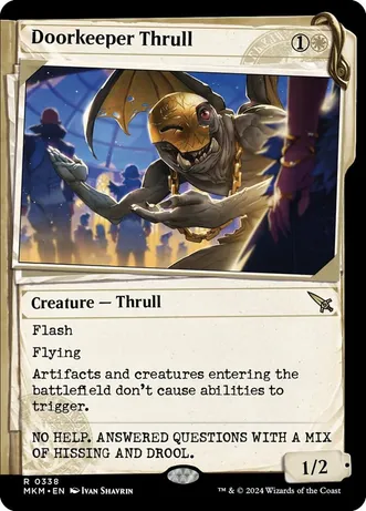 Doorkeeper Thrull (Showcase) (Foil)