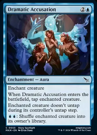 Dramatic Accusation (Foil)
