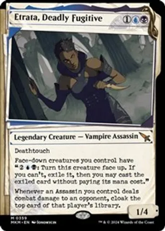 Etrata, Deadly Fugitive (Showcase) (Foil)