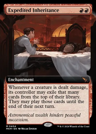 Expedited Inheritance (Extended Art) (Foil)