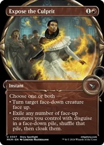 Expose the Culprit (Showcase) (Foil)