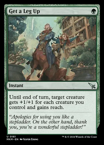 Get a Leg Up (Foil)