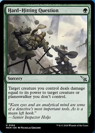 Hard-Hitting Question (Foil)