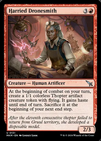 Harried Dronesmith (Foil)