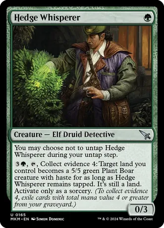Hedge Whisperer (Foil)