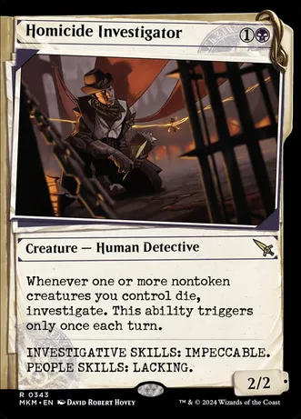 Homicide Investigator (Showcase) (Foil)