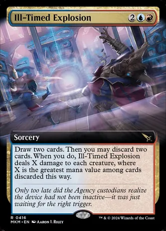 Ill-Timed Explosion (Extended Art) (Foil)