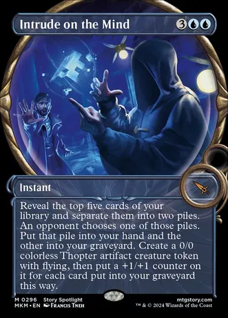 Intrude on the Mind (Showcase) (Foil)