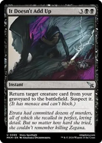 It Doesn't Add Up (Foil)