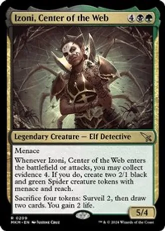 Izoni, Center of the Web (Foil)