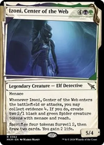 Izoni, Center of the Web (Showcase) (Foil)