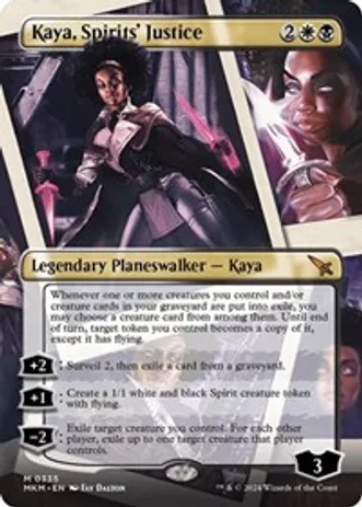 Kaya, Spirits' Justice (Borderless) (Foil)