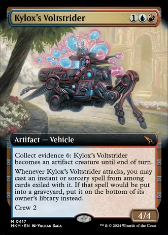 Kylox's Voltstrider (Extended Art) (Foil)