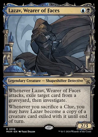 Lazav, Wearer of Faces (Showcase) (0318) (Foil)