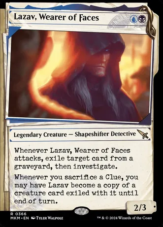 Lazav, Wearer of Faces (Showcase) (0366) (Foil)