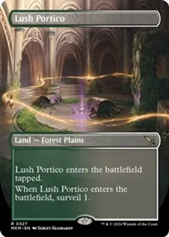 Lush Portico (Borderless) (Foil)