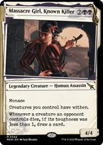 Massacre Girl, Known Killer (Showcase) (Foil)