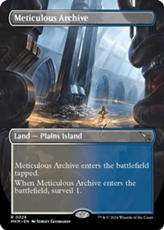 Meticulous Archive (Borderless) (Foil)