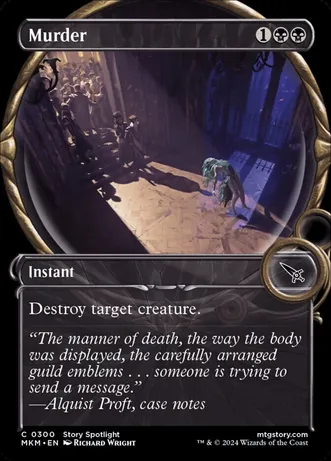 Murder (Showcase) (Foil)