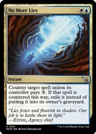 No More Lies (Foil)