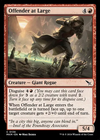 Offender at Large (Foil)