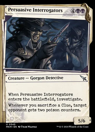 Persuasive Interrogators (Showcase) (Foil)
