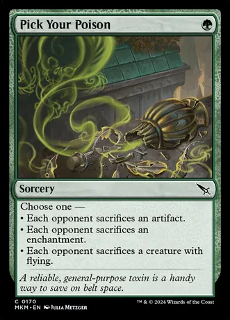 Pick Your Poison (Foil)