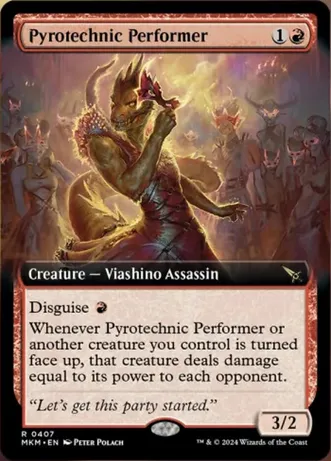 Pyrotechnic Performer (Extended Art) (Foil)