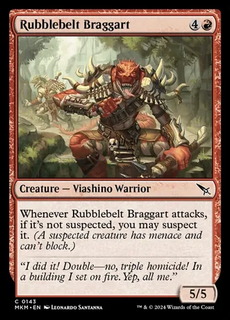 Rubblebelt Braggart (Foil)