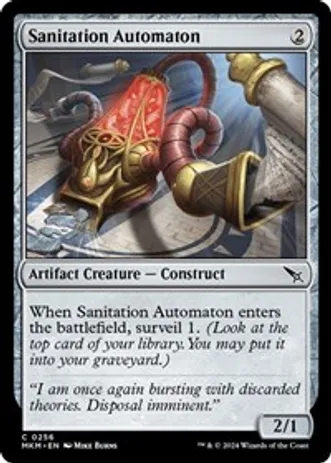 Sanitation Automaton (Foil)