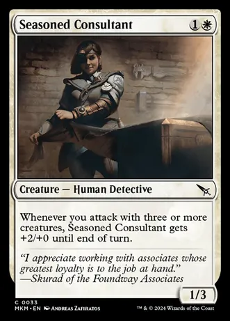 Seasoned Consultant (Foil)