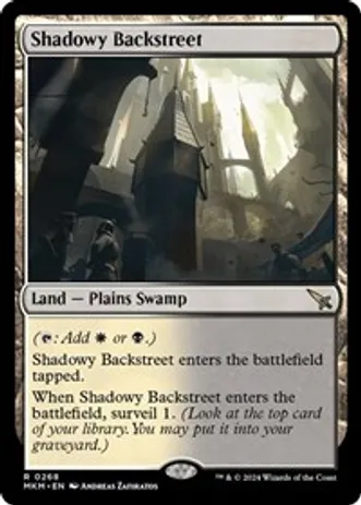 Shadowy Backstreet (Foil)
