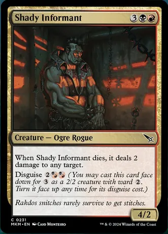 Shady Informant (Foil)