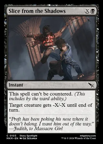 Slice from the Shadows (Foil)