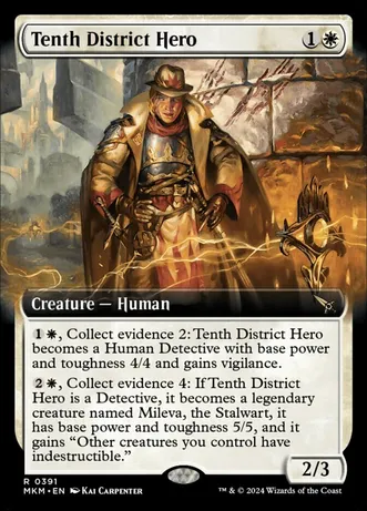 Tenth District Hero (Extended Art) (Foil)