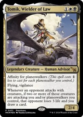Tomik, Wielder of Law (Foil)