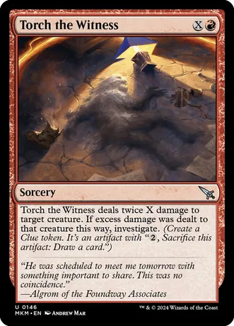 Torch the Witness (Foil)