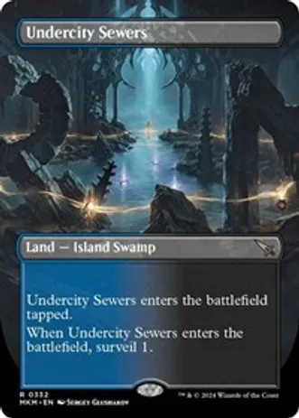 Undercity Sewers (Borderless) (Foil)