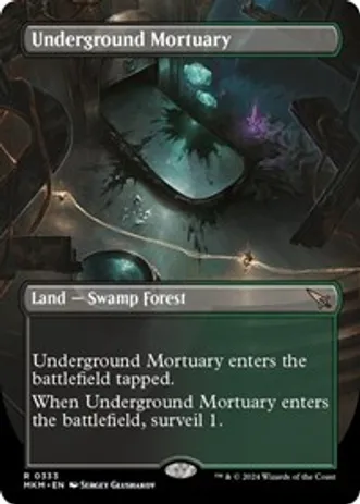 Underground Mortuary (Borderless) (Foil)
