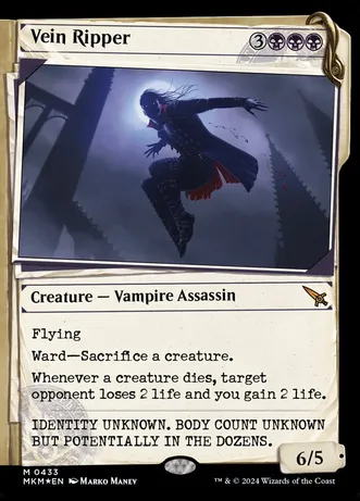 Vein Ripper (Showcase) (Invisible Ink) (Foil)