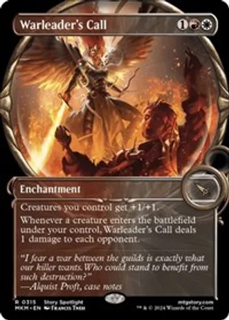 Warleader's Call (Showcase) (Foil)
