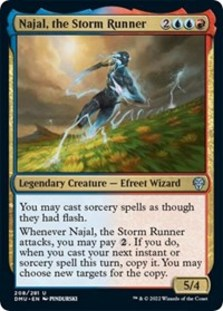 Najal, the Storm Runner (Foil)
