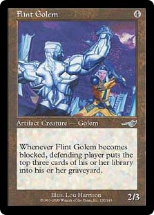 Flint Golem (Foil)