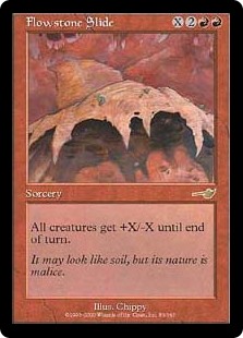 Flowstone Slide (Foil)