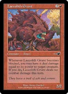 Laccolith Grunt (Foil)