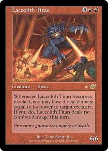 Laccolith Titan (Foil) Laccolith Titan (Foil)