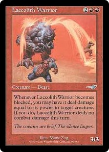 Laccolith Warrior (Foil) Laccolith Warrior (Foil)