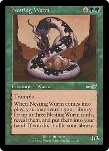 Nesting Wurm (Foil) Nesting Wurm (Foil)
