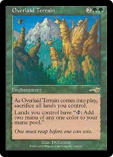Overlaid Terrain (Foil) Overlaid Terrain (Foil)