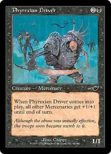 Phyrexian Driver (Foil) Phyrexian Driver (Foil)
